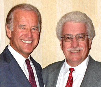 U.S. Senate Foreign Relations Committee Chairman Joe Biden (D-DE) with DE State Rep. John Kowalko (D-25th Dist.)width=