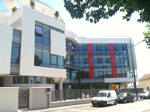 The newly constructed Alfortville Armenian school