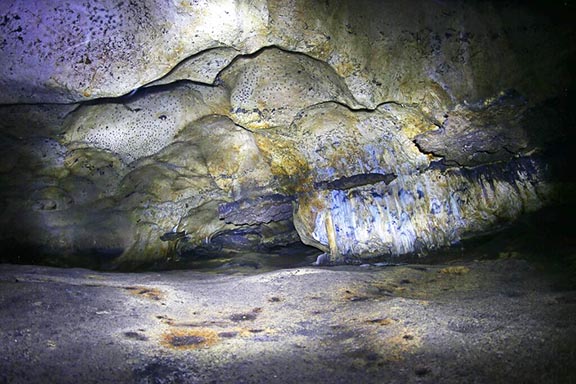 Inside Azokh cave