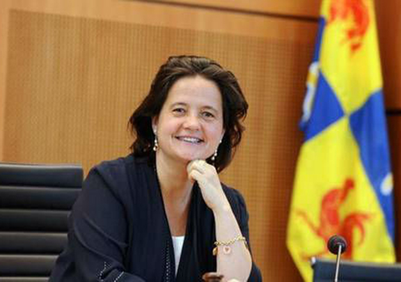 President of the Francophone Parliament of Brussels Julie De Groot