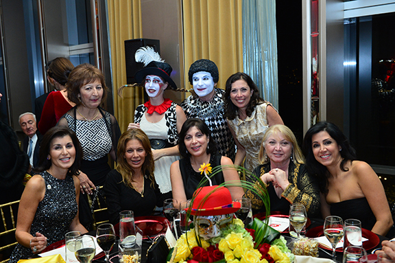 Sitting left to right: Anita Buchakjian, Linda Kay Abdulian, Lori Muncherian, Arous Hadad, Dr. Lisa Karamardian. Standing left to right: Dr. Ani Darakjian, Arsine Phillips