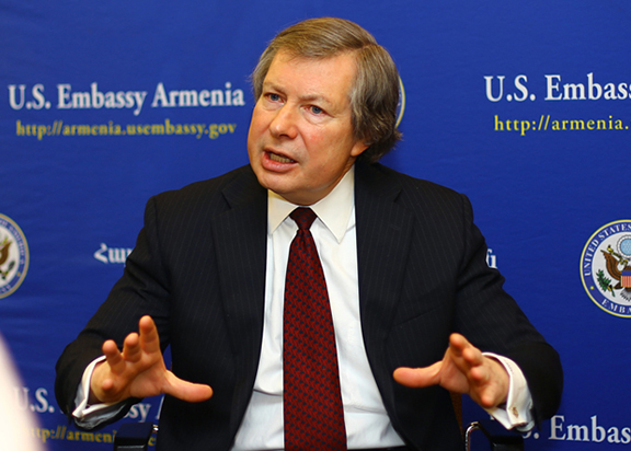 OSCE Minsk Group U.S. Co-Chair James Warlick (Source: Public Radio of Armenia)