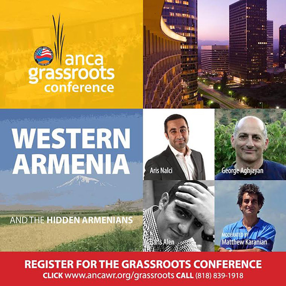 The "Western Armenia and the Hidden Armenians" panel will be on Saturday, October 24