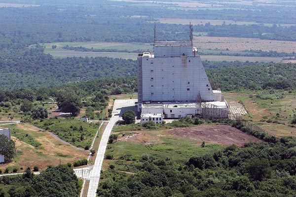 The Gabala radar station in Azerbaijan