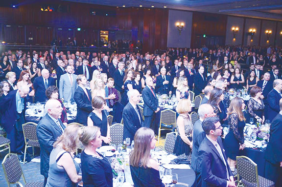 A segment of the more than 1,400-strong crowd that attended the ANCA-WR Gala