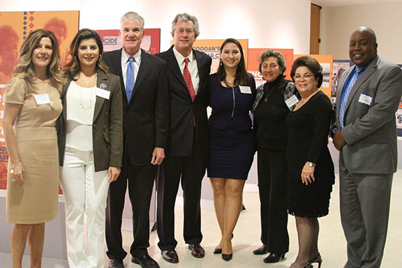 A group of participants at the event