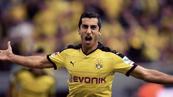 Henrikh Mkhitaryan Ranked 17th in Top 100 Players of 2015 - Armenian ...