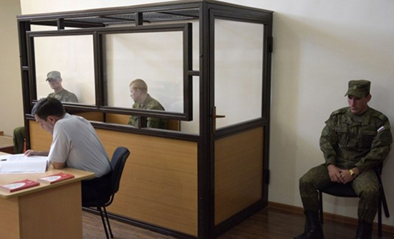 Valery Permyakov during trial (Source: Massis Post)
