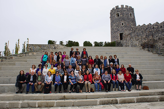 ARS members pose for a picture at Rabat Fortress
