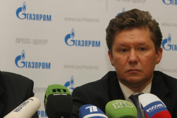 Alexei Miller, the top executive at Russian gas giant Gazprom, says there's no concrete interest from Turkey on natural gas pipeline, forcing a suspension of bilateral talks (Source: Anatoli Zhdanov/UPI)