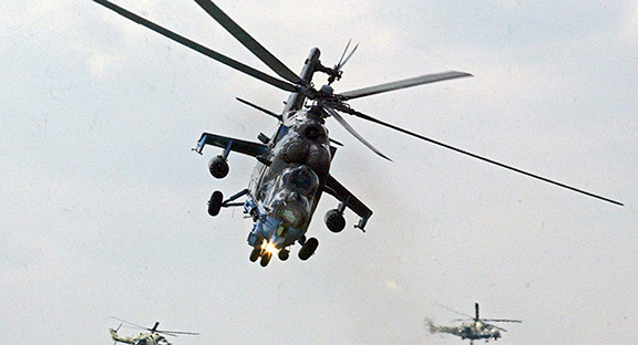 Russia sends helicopters to air base in Armenia (Source: Sputnik News)