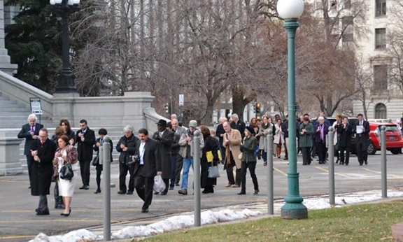 Candlelight Vigil at Colorado State Capitol Armenian Genocide Memorial Garden