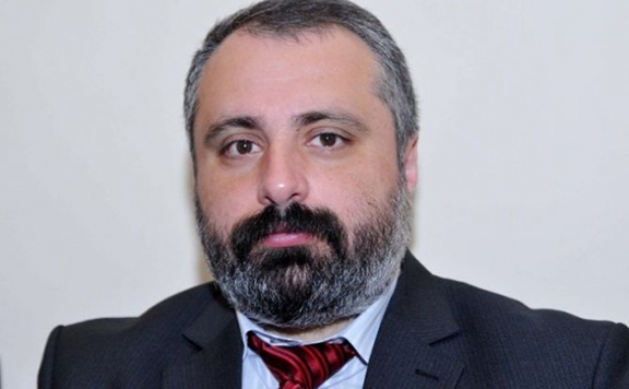 Spokesman for Nagorno-Karabakh Republic President David Babayan (Source: Artsakhpress)