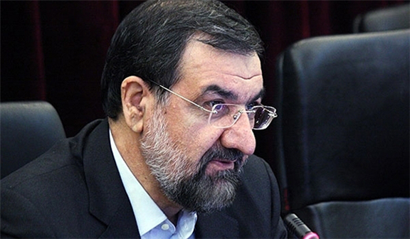 Secretary of Iran's Expediency Council Mohsen Rezayee (Source: Fars News Agency) 