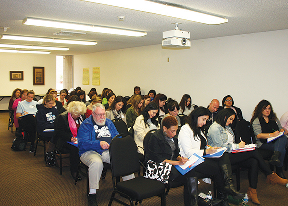 APDD Participants during one of nine workshop