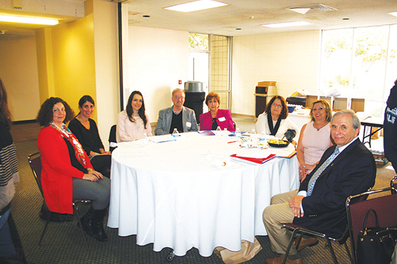 Board of Regents members and organizers