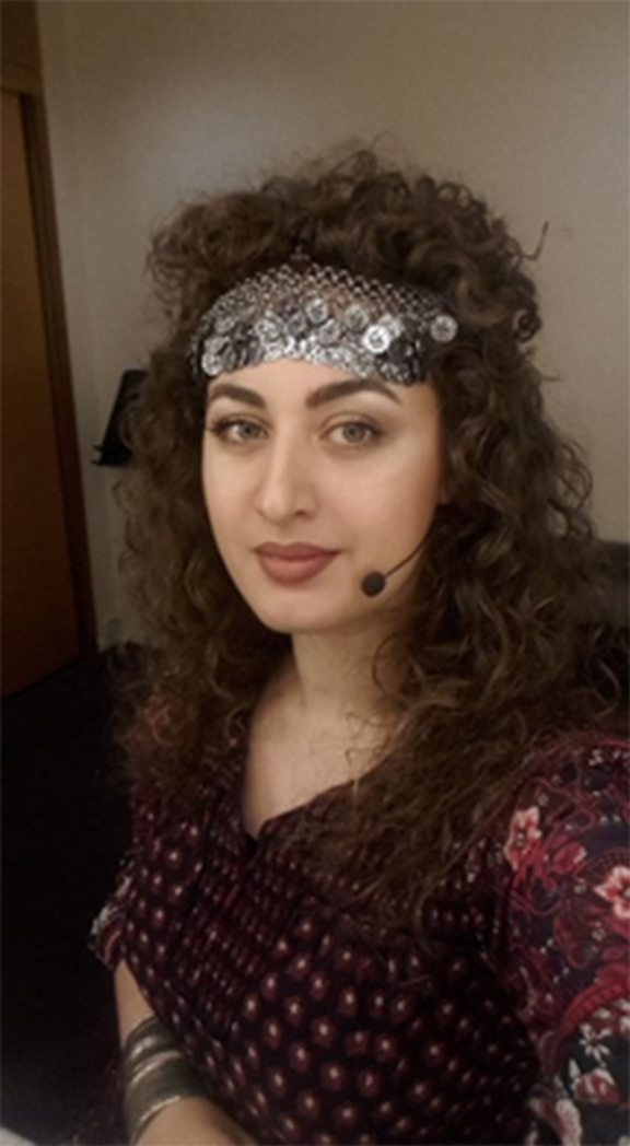 Anush Hovhannisyan in the role of Anitra, Peer Gynt