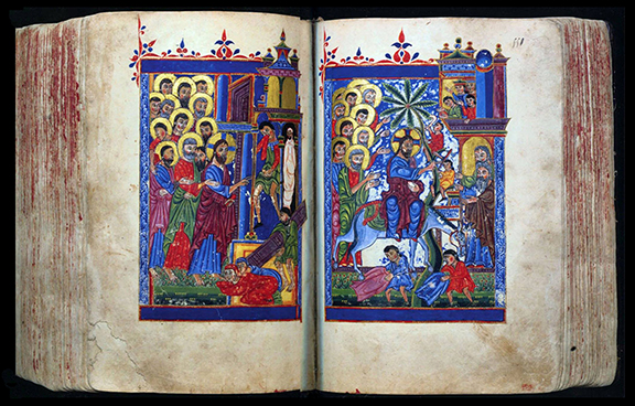 The Bible of Naghash. 1418-1422, Archive of the Armenian Catholic Monastery of San Lazzaro.
