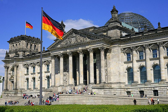 The German parliamentary building. (Source: Public Radio of Armenia)