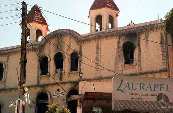 Destroyed buildings in Kessab. (Source: Public Radio of Armenia) 