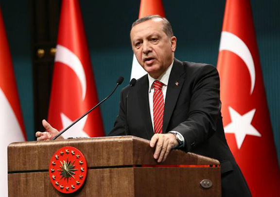 Turkish President Recep Tayyip Ergodan. (Source: AFP Photo)