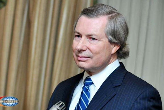 US Ambassador to Minsk Group, James Warlick. (Source: Armenpress) 