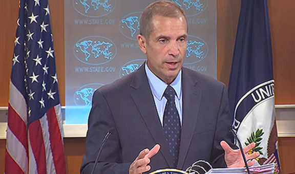 US State Department Deputy Spokesperson Mark Toner. (Source: Cihan)