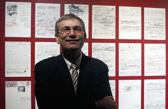 Turkish novelist and academic, Orhan Pamuk. (Source: AA Photo)