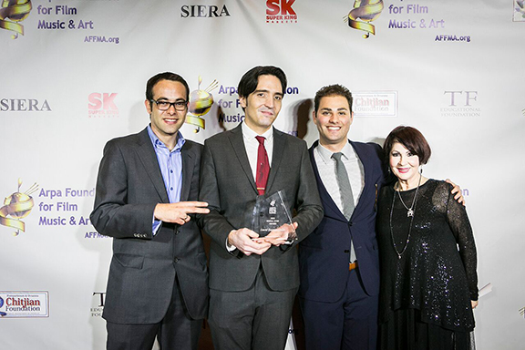 Vanja Srdic, Actor David Dastmaldchian, Michael Ashjiian, Sonia Keshishian.