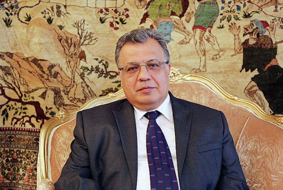 Russian Ambassador to Turkey Andrey Karlov. Source: Armenpress) 