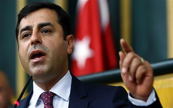 Selahettin Demirtas, co-chair of Turkey’s pro-Kurdish Peoples' Democratic Party. (Source: AFP) 