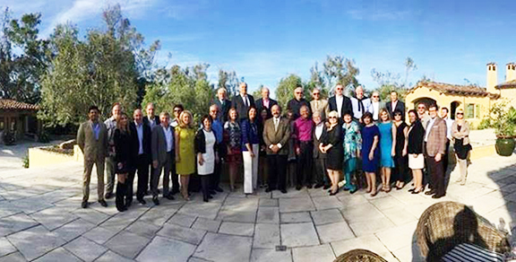  ANCA friends and supporters gathered on March 19, 2016 at the home of John and Cynthia Andonian in Rancho Santa Fe, California to support Katcho Achadjian's congressional campaign 
