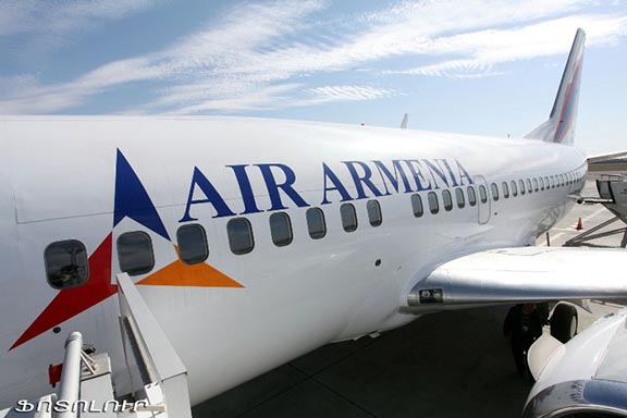 Air Armenia Airplane. (Souce: Photolure) 