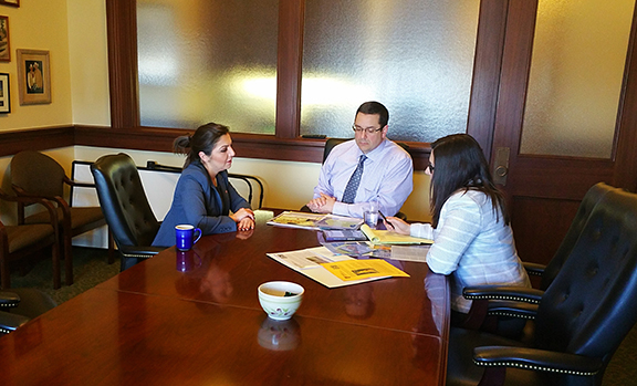 ANCA-Wr delegation meets with Idaho ‎Governor‬ Butch Otter's Chief of Staff David Hensley