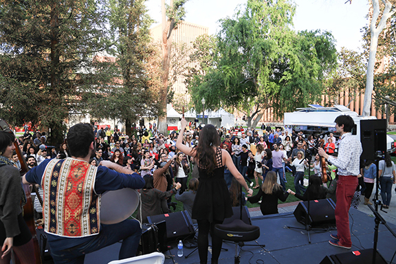 Performers during last years INNOVATE ARMENIA event. 