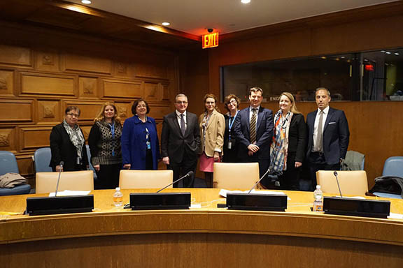 Members of the ARS, the panelists, and Ambassador Zohrab Mnatsakanyan