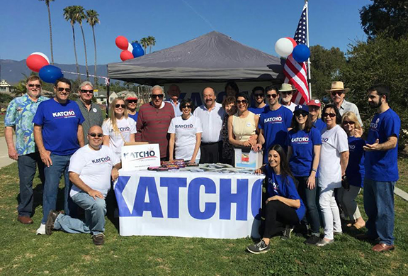 Group photo from Katcho's Kick-Off Campaign