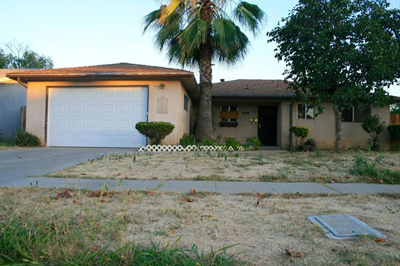 William Saroyan house at 2729 W. Griffith Way. (Source: Fresno Bee)