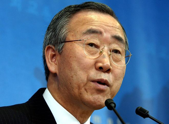 UN Secretary-General Ban Ki-Moon (Source: Public Radio of Armenia)