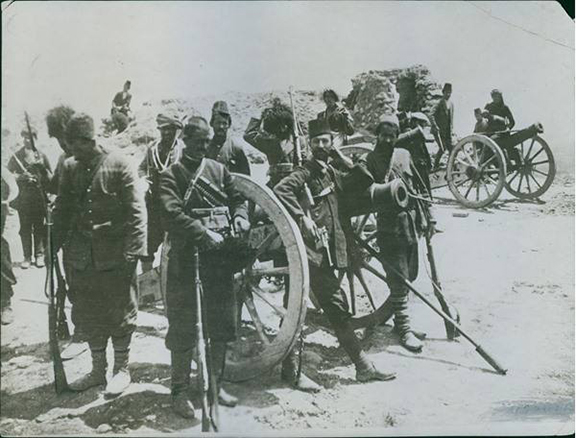 Fighters during the Battle of Van in 1915