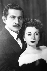 Eleonore Aslanian and her husband Edward Aslanian, whom she honored the memory of by naming him one of the 100 Pillars of AUA.