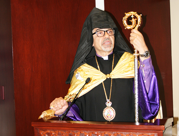 Western Prelate Archbishop Moushegh Mardirossian was elected a for a sixth term