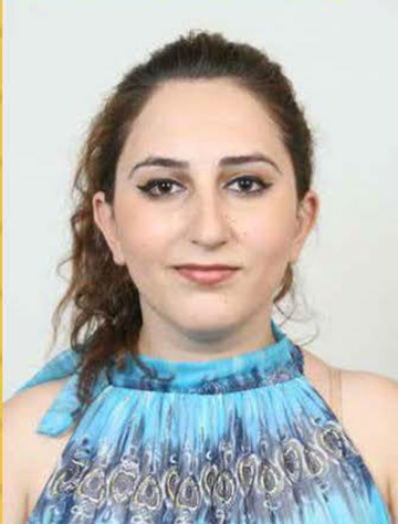 'We Are Gyumri' Scholarship Recipient, Margarita Ardooshi Murazyan
