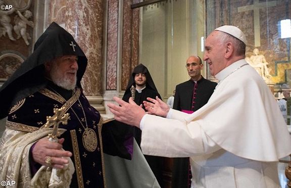 Father Lombardi Briefs on Pope Francis' Visit to Armenia - Armenian National Committee of