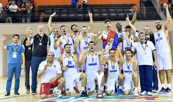 Armenia wins FIBA European Championship for Small Countries. (Photo: FIBA)