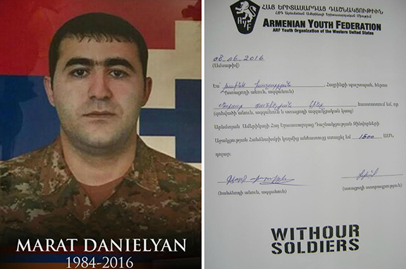 Marat Danielyan, fallen soldier