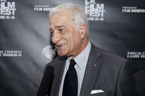 Levon Sharafyan at the Los Angeles Film Festival in 2015 
