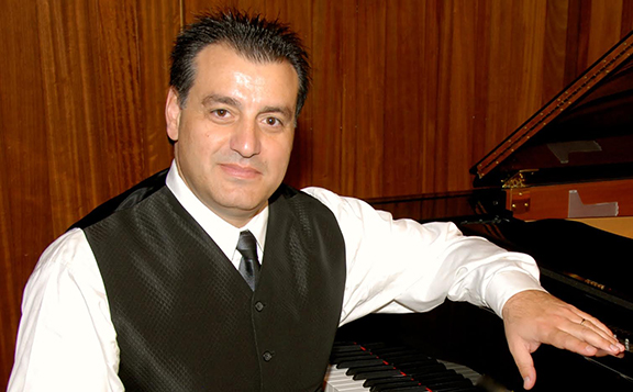 Pianist Vatche Mankerian to perform on October 2, 2016 at the Barrett Recital Hall of Pasadena Conservatory of Music