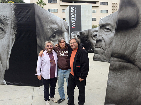 Collaborators Vahak Thomassian, Ara Oshagan and Levon Parian