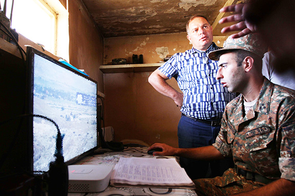 During border monitoring